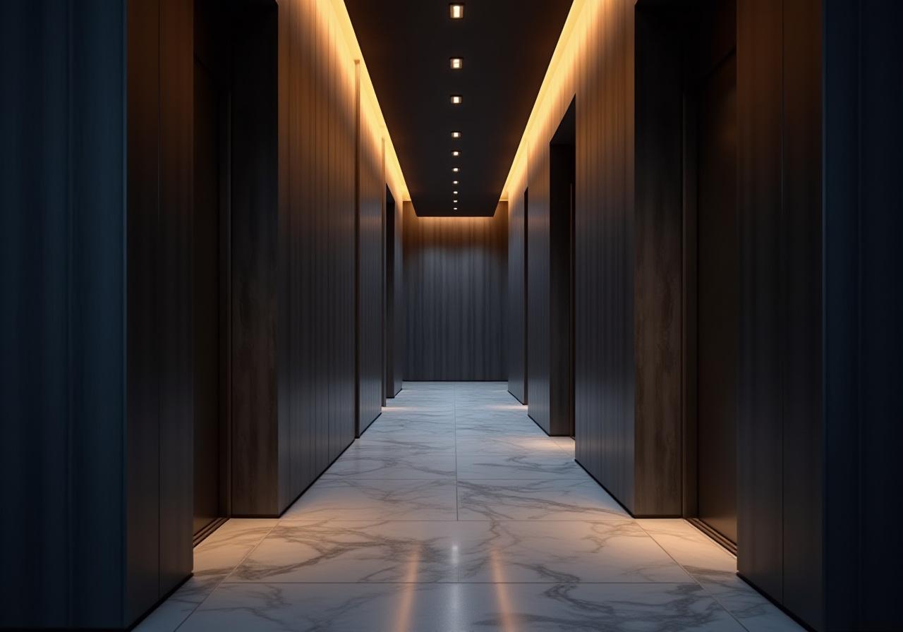 Secure luxury hotel environment detail